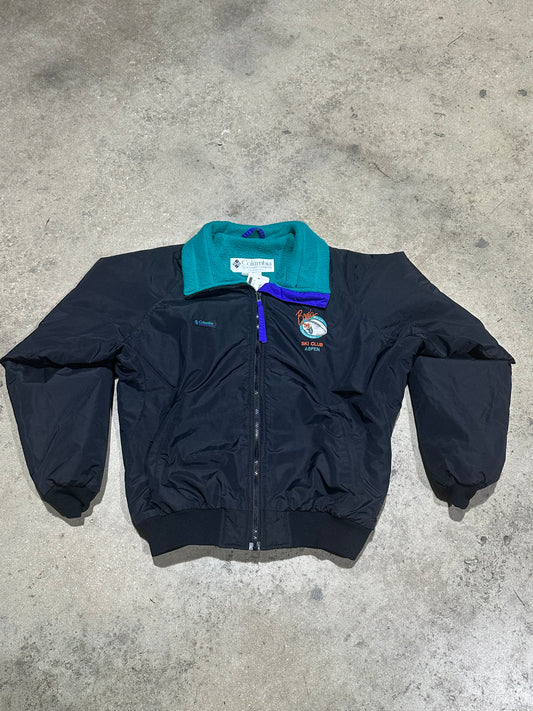 Columbia Bru's Room Jacket - Black/Multi Size Medium