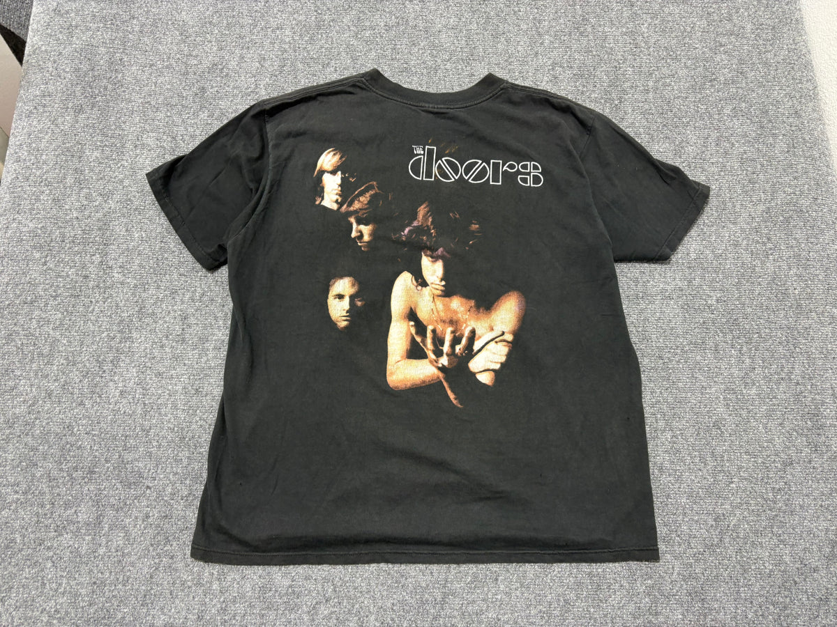 The Doors Jim Morrison Portrait Tee - Black Size XL
