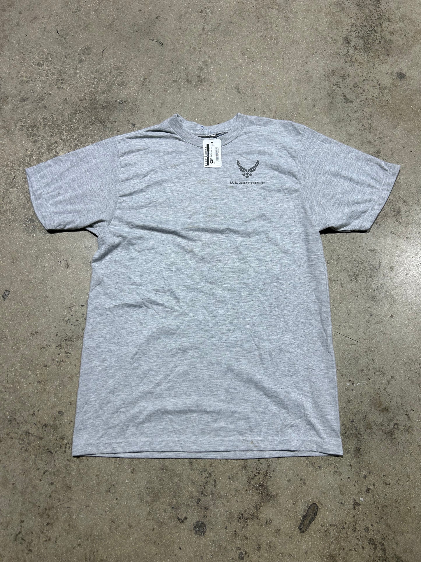 US Air Force 3m Tee - Gray Size Large