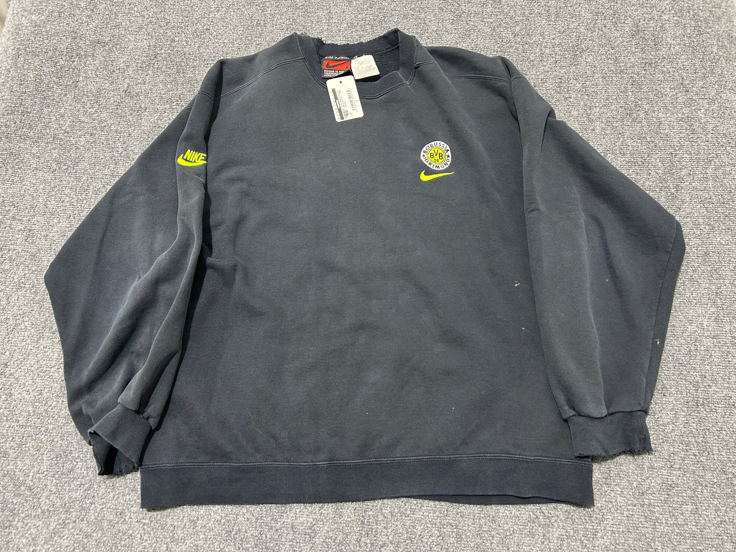 90s Borussia Dortmund Nike Crewneck - Black Size XL