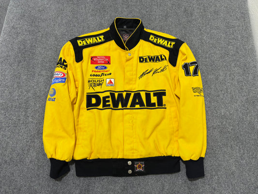 Jeff Hamilton Dewalt Racing Jacket - Yellow Size Medium