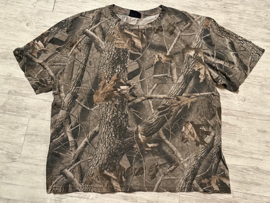 Winchester Real Tree Camo Pocket Tee Size XL