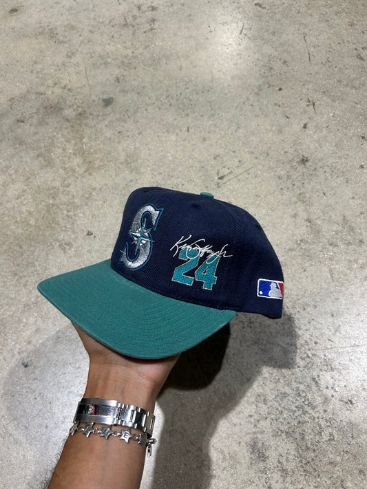 Seattle Mariners Ken Griffey Jr. Hat - Navy/Teal