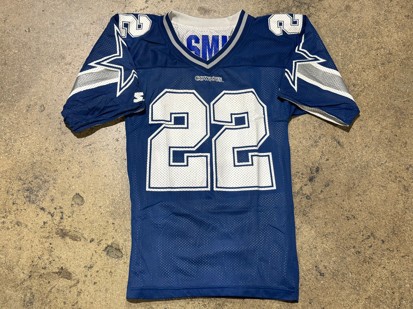 Starter Dallas Cowboys Emmitt Smith Reversible Jersey Size 46/Medium