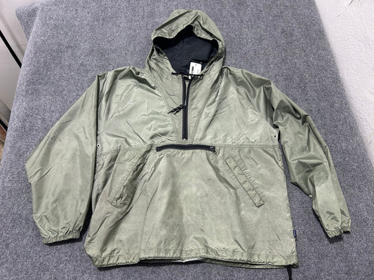 90s GAP Anorak Pullover - Olive Size XL
