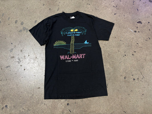 Miami's First Walmart Tee - Black Size Medium