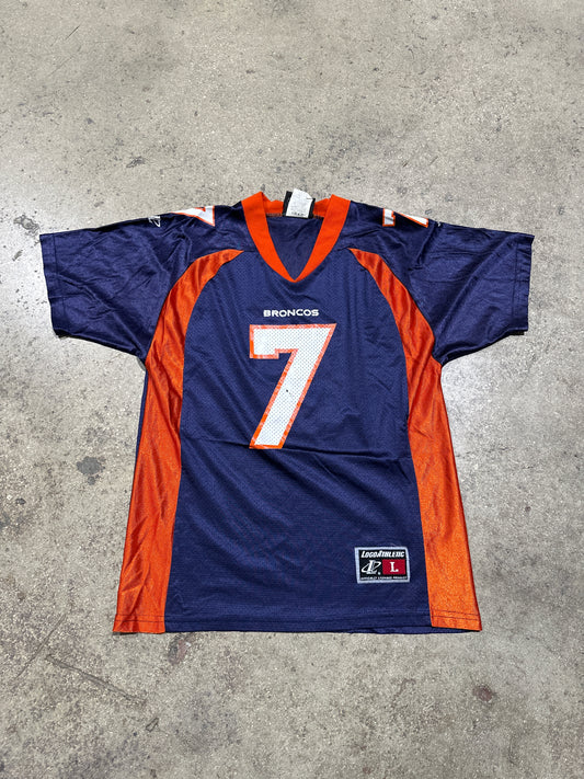 Denver Broncos John Elway Jersey - Navy/Orange Size Youth Large