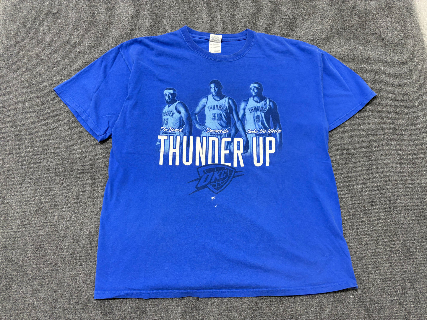 OKC Thunder Up Big 3 Tee - Blue Size XL