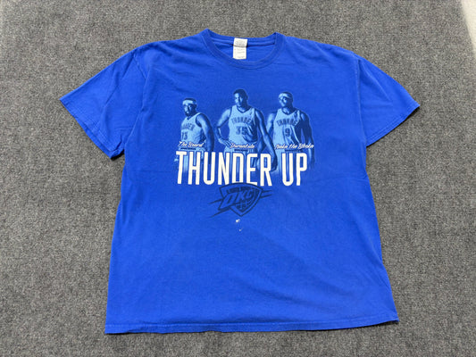 OKC Thunder Up Big 3 Tee - Blue Size XL