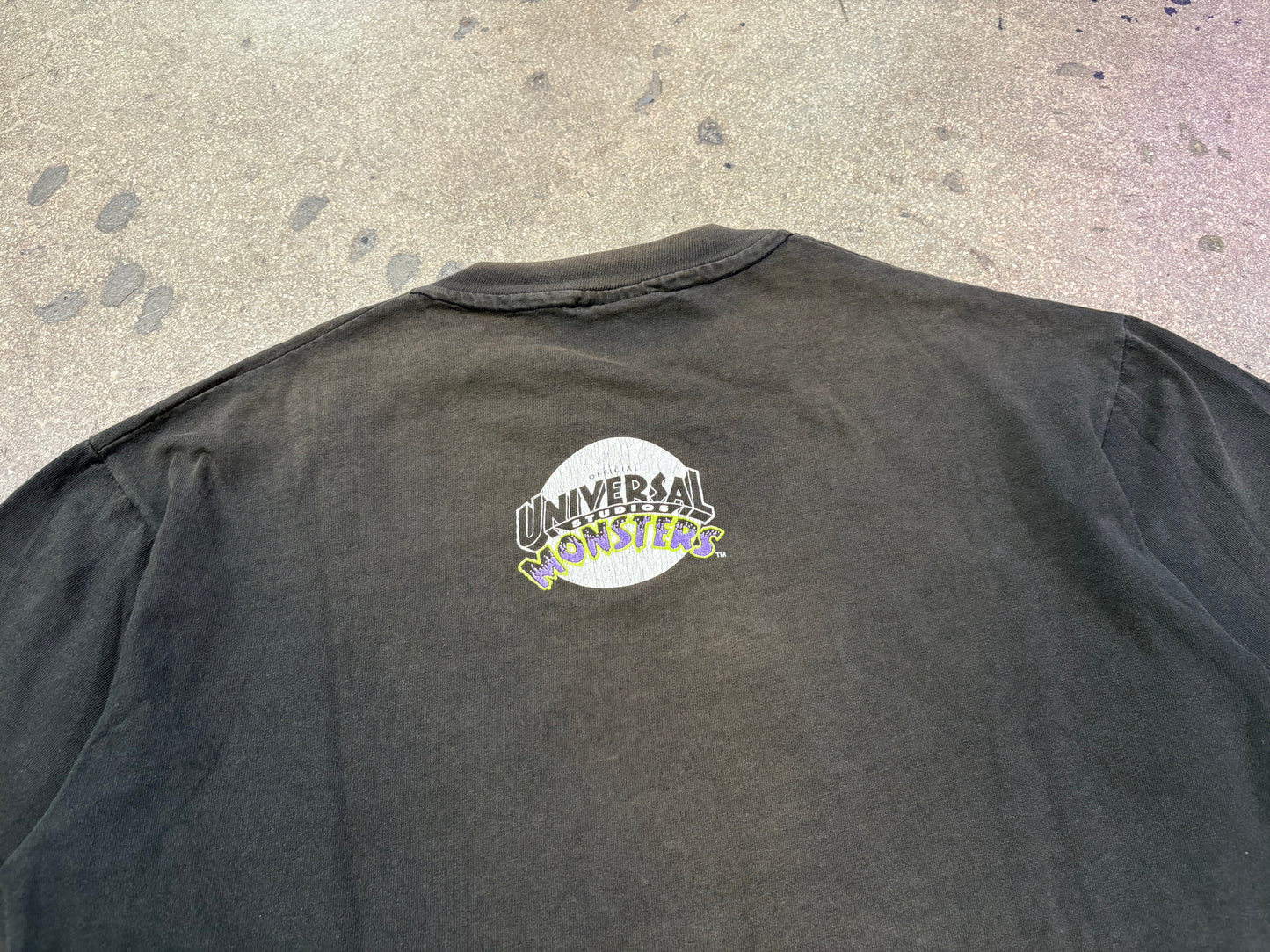 1991 Universal Studios Monsters Vampire Tee - Black Size Large