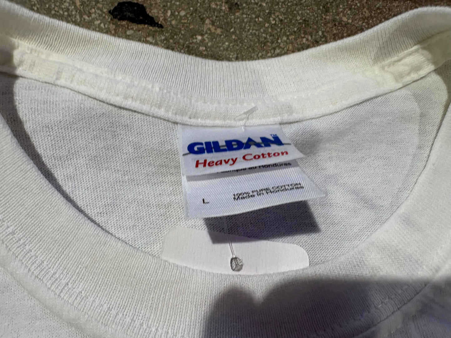 God Is Like Tee - White Size Large