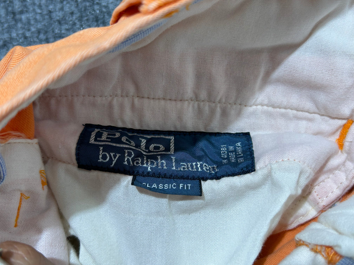 Polo Ralph Lauren Martini Shorts - Orange Size 30