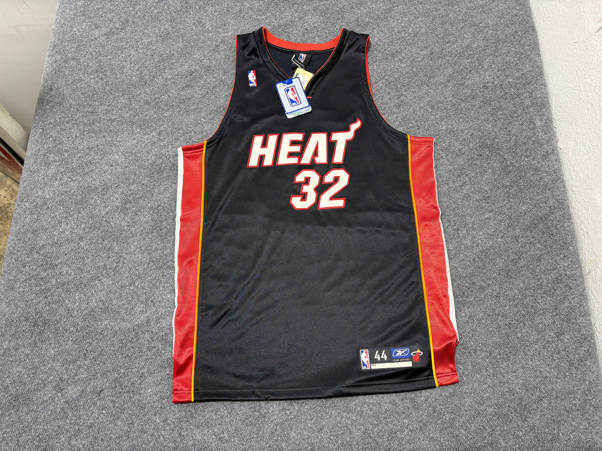 NEW Miami Heat #32 Shaq Jersey - Black Size 44/Large