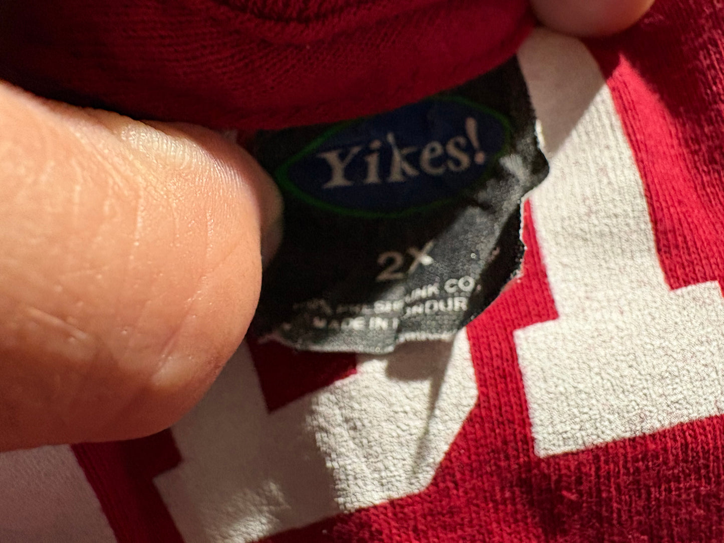 University of Indiana South East Tee - Red Size XXL