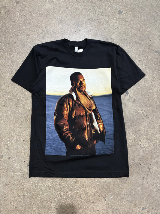 2007 Kanye West Glow In The Dark Euro Tour Tee - Black Size Small