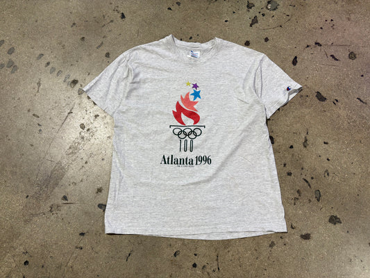 1996 Atlanta Olympics Tee - Gray Size XL