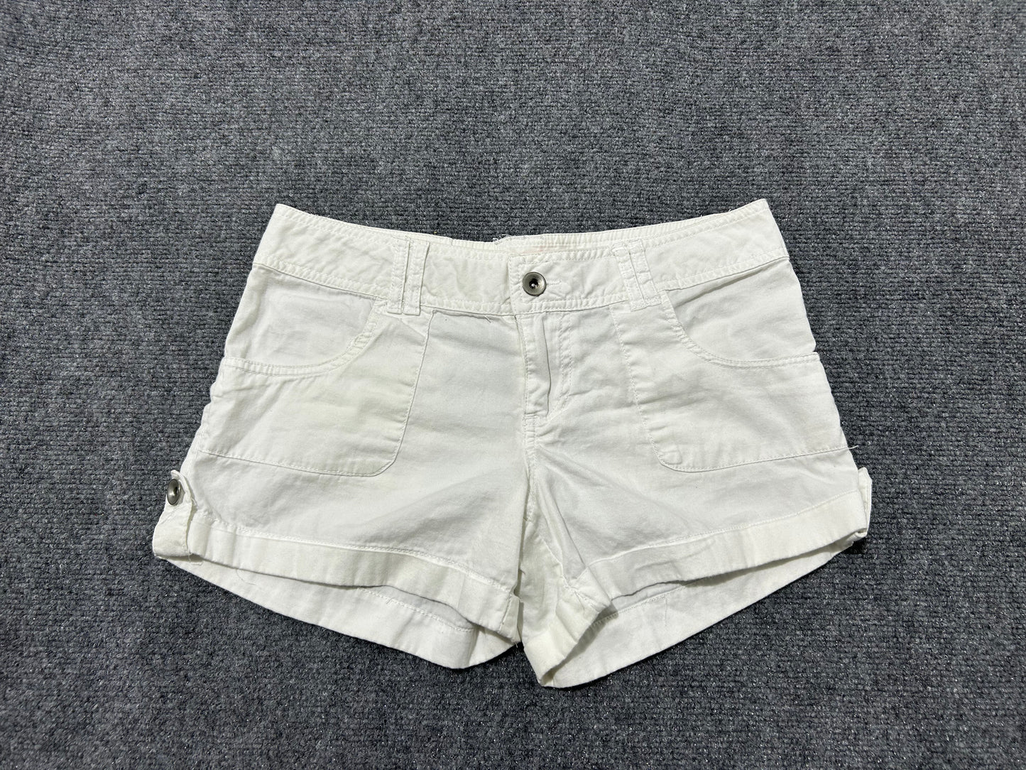 Dollhouse Micro Mini Shorts - White Size 7