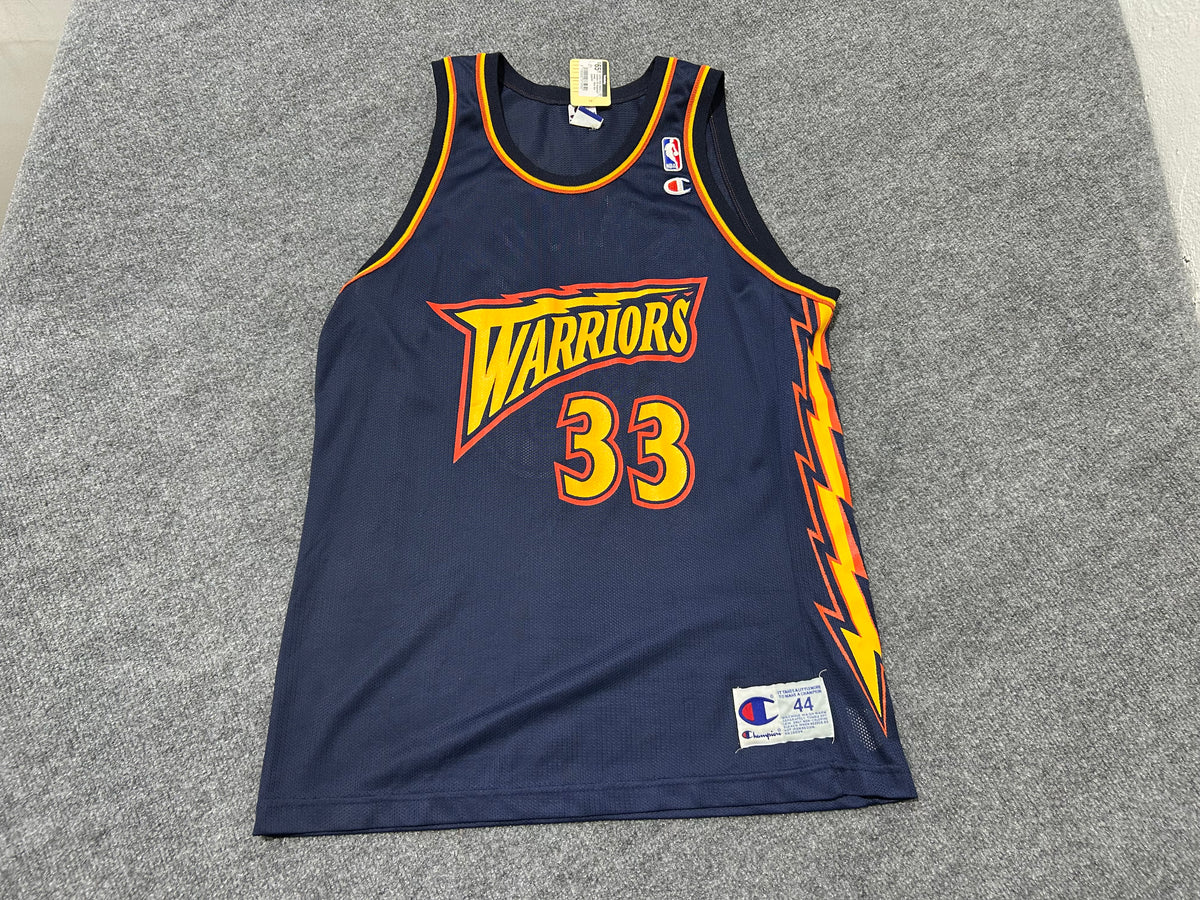 Golden State Warriors Jamison #33 Basketball Jersey - Navy Size Large/44