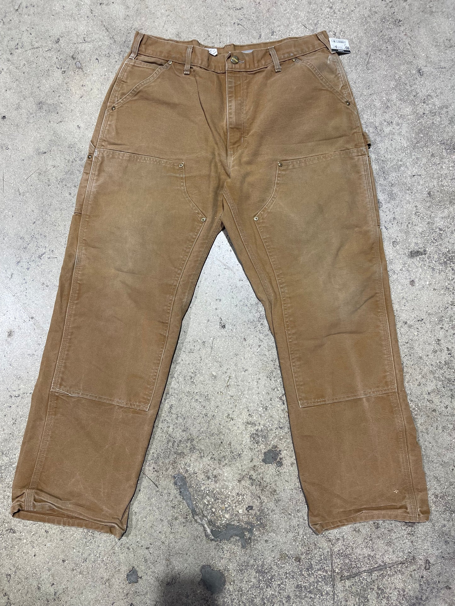 Carhartt Double Knee Pants - Khaki Size 36x32