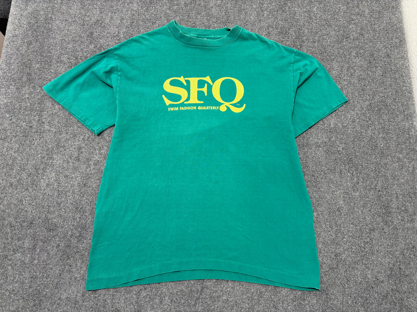 SFQ Swim Fashion Quarterly Tee - Green Size XL