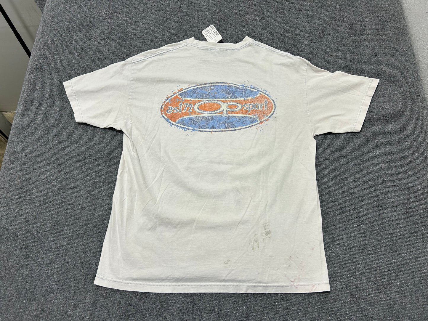 OP Ocean Pacific Sport Tee - White Size XL