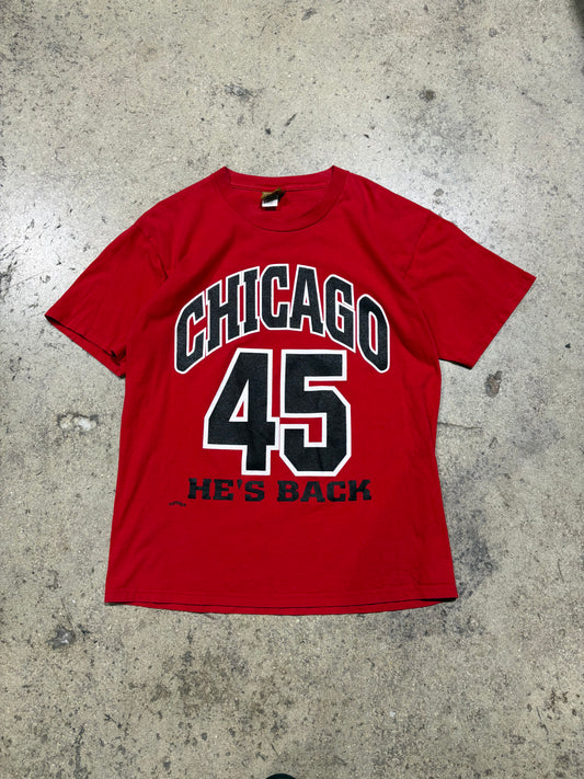 Nutmeg MJ 45 Is Back Tee - Red Size Large (21x30)