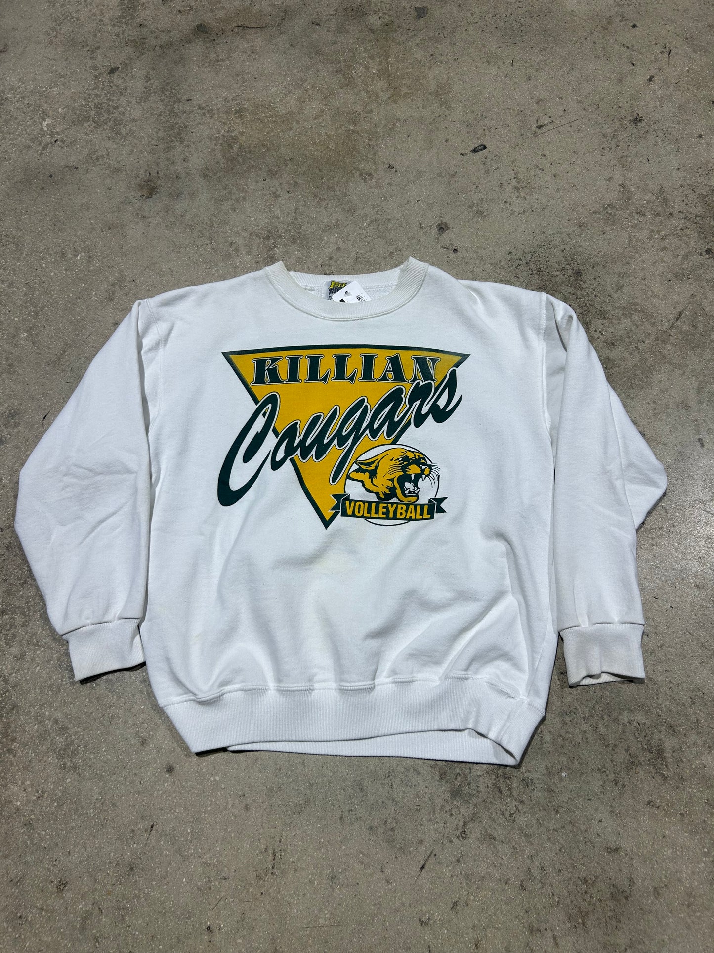 Killian HS Volleyball - White Size Large