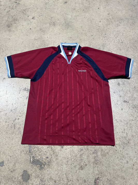 Nautica Competition Soccer Jersey - Burgundy Size XL