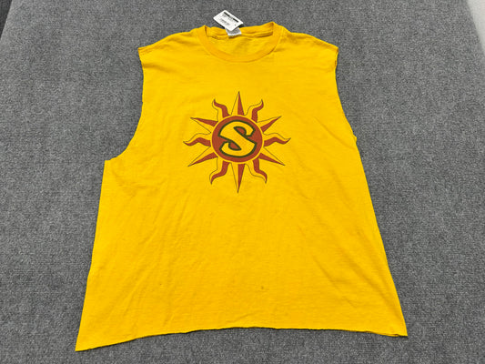 WNBA Miami Sol Cutoff Tee - Yellow Size XL