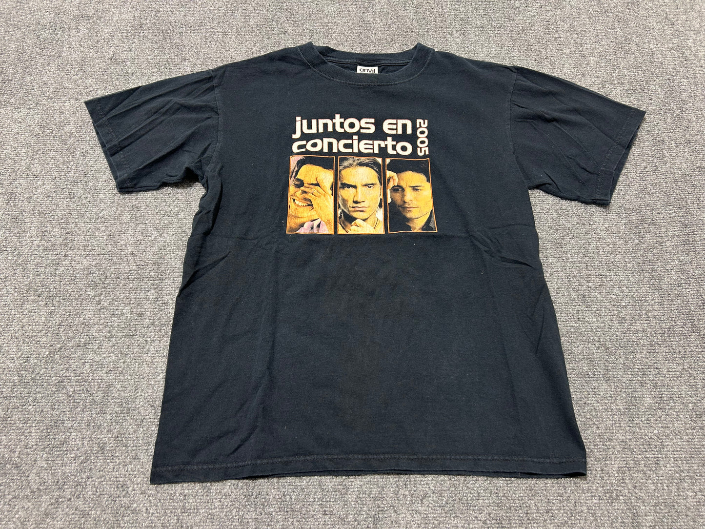 2005 Juntos En Concierto Tee - Black Size Medium