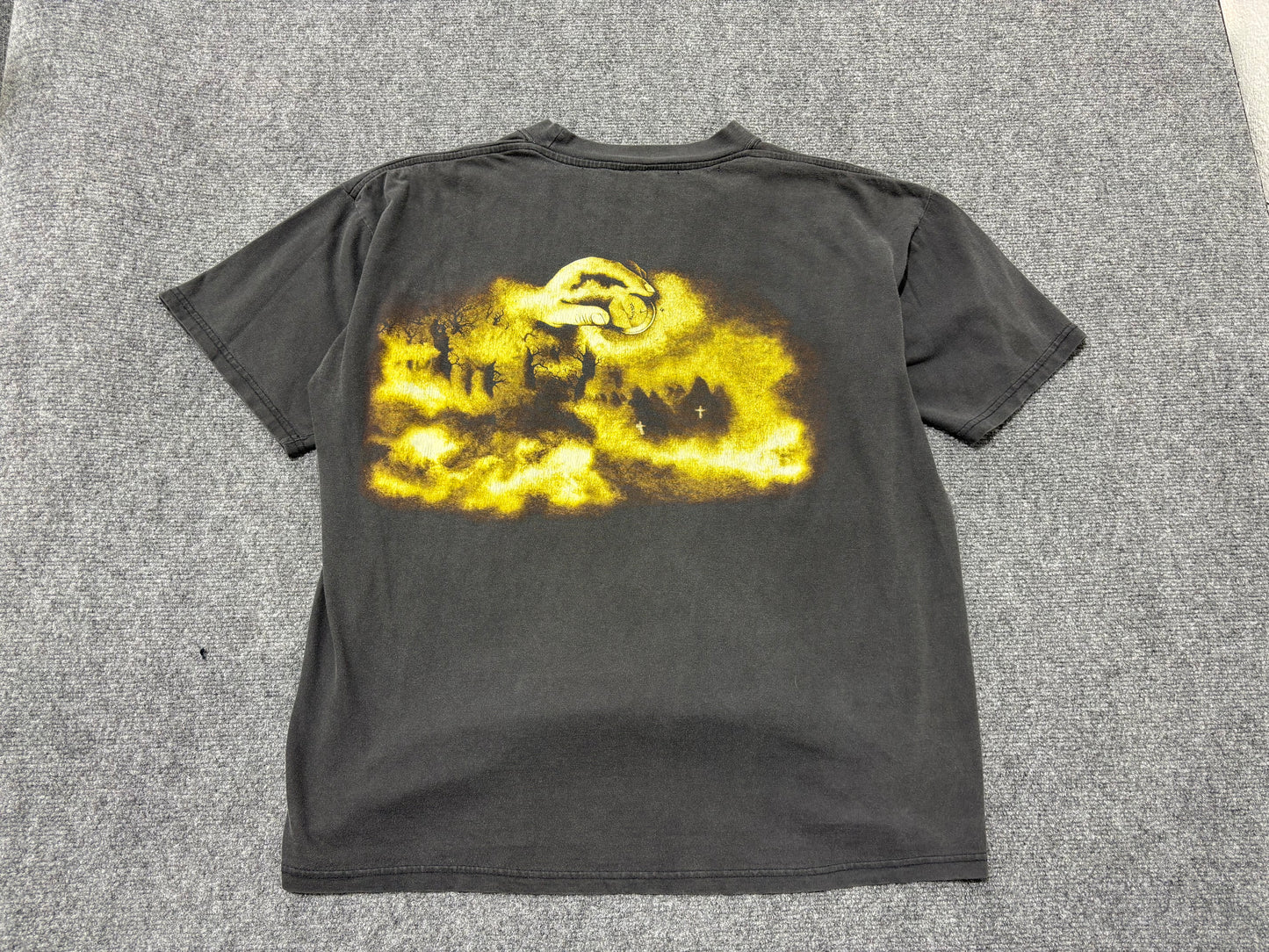 1998 Black Sabbath Dooms Day Reunion Tour Tee - Black Size Large