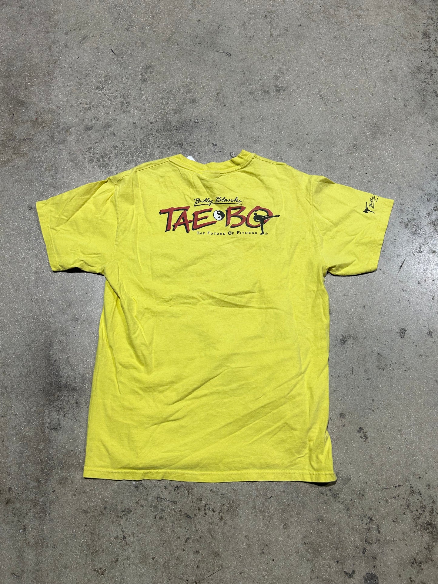 Tae Bo Tee - Yellow Size Medium