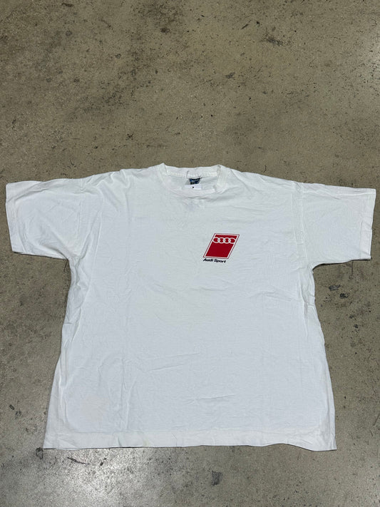 90s Audi Sport Tee - White Size XL