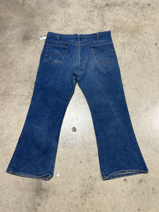 Levis Orange Tab Flare Cut Denim - Blue Size 40x30