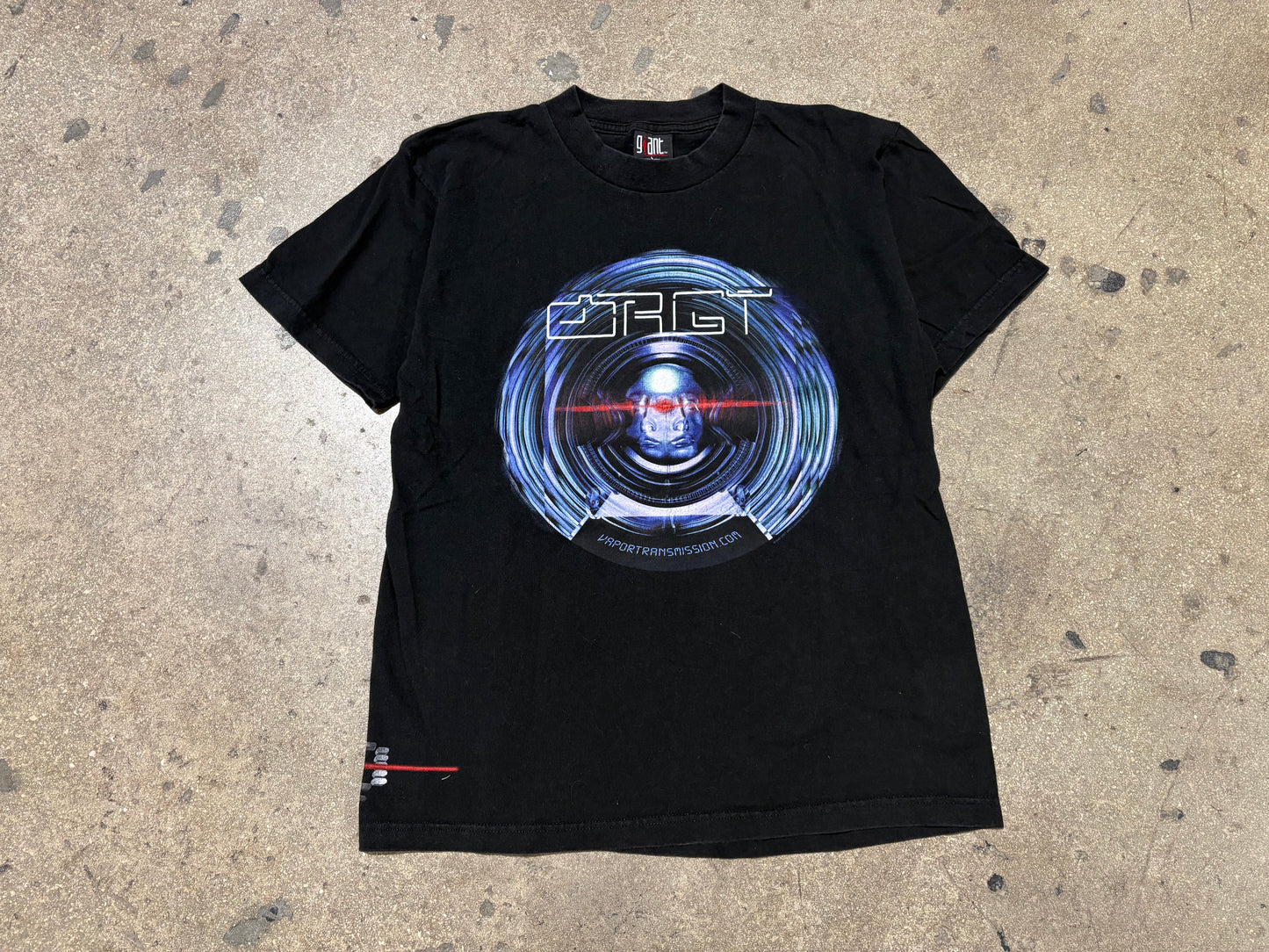 2000 Orgy Vapor Transmission Band Tee - Black Size Large