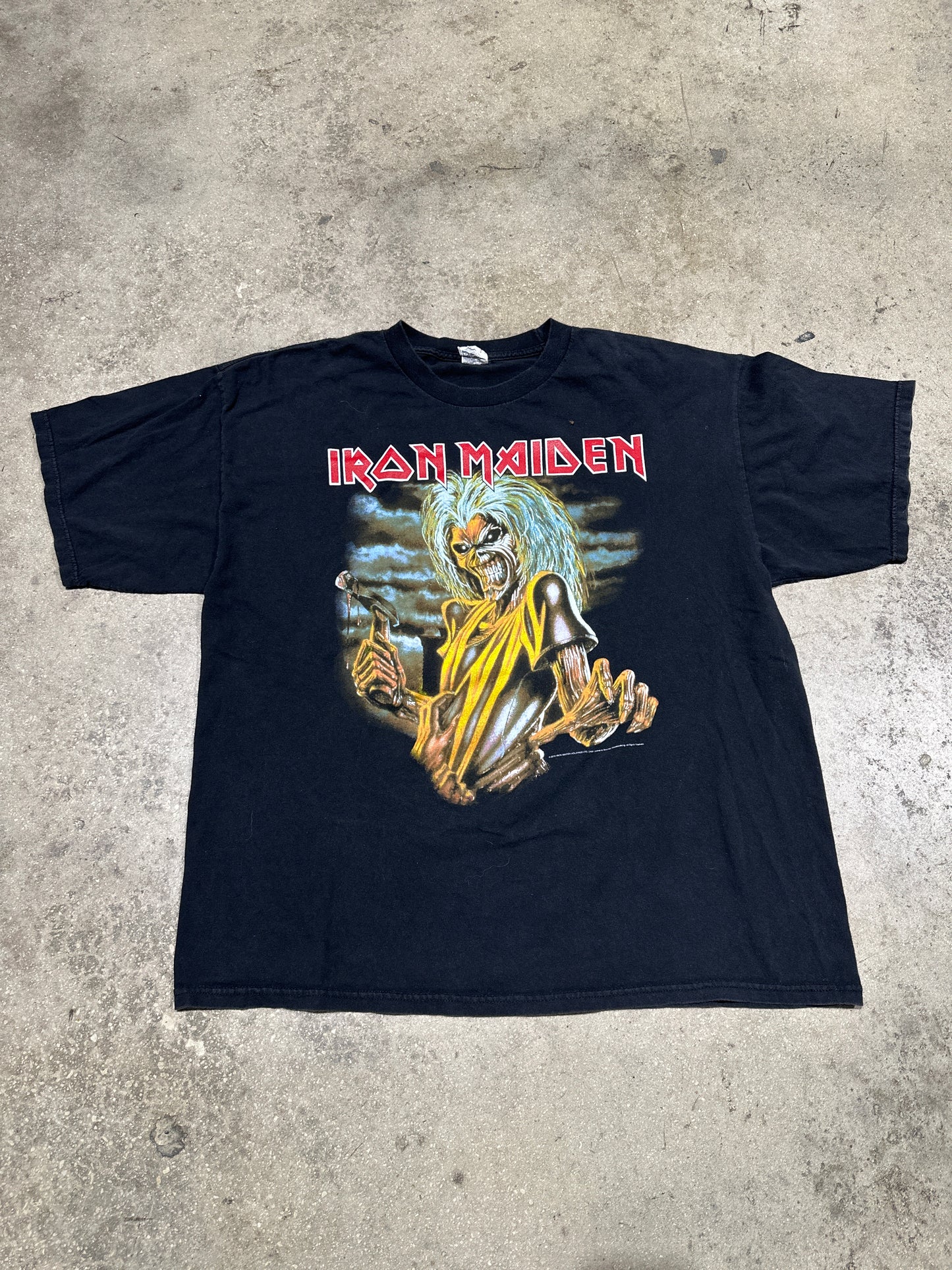 2010 Iron Maiden Killers Tee - Black Size XXL