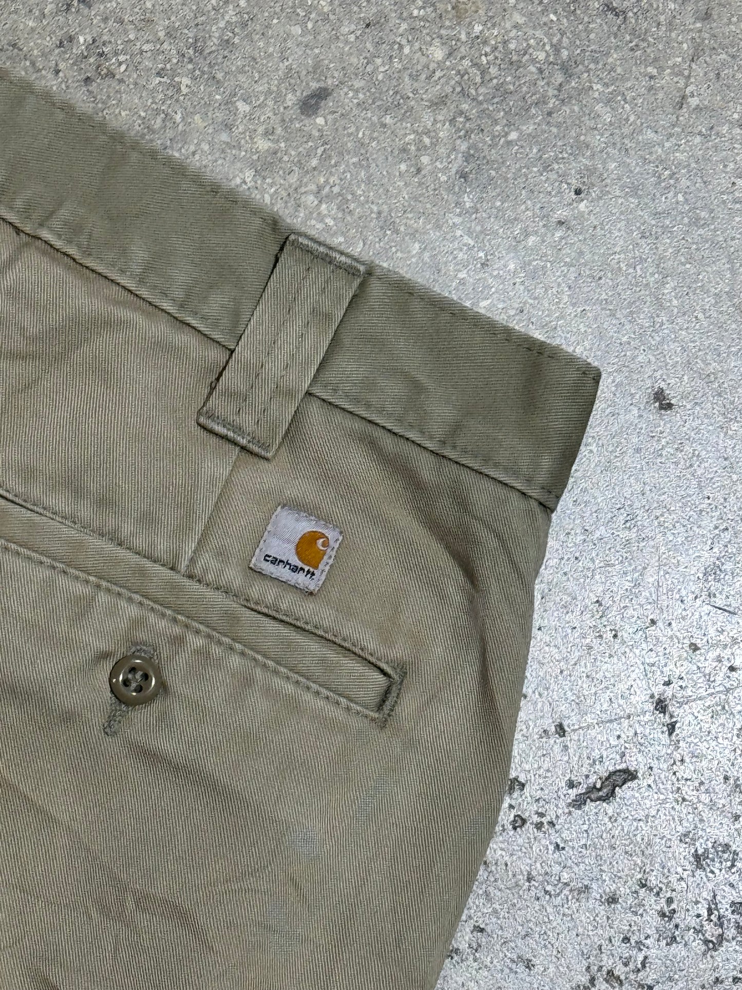 Carhartt Double Knee Pants - Khaki Size 36x32