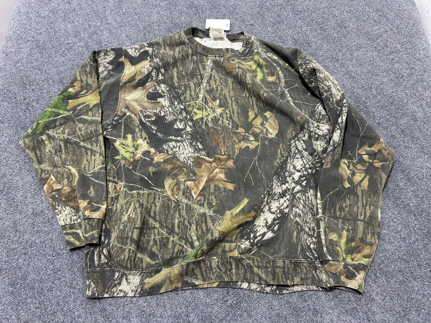 Thin Bark Camo Crewneck - Multi Size XL