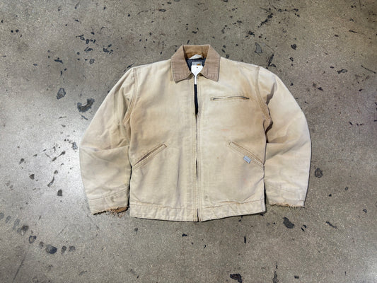 Carhartt 100 Year Anniversary Detroit Jacket - Washed Khaki Size Medium