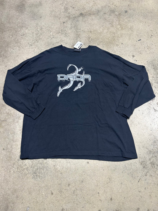 Dada Long Sleeve tee - Black Size XXL
