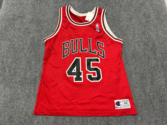 Michael Jordan Chicago Bulls #45 Basketball Jersey - Red Size XL