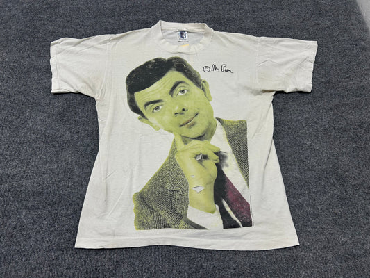 1996 Mr Bean Tee - White Size Large
