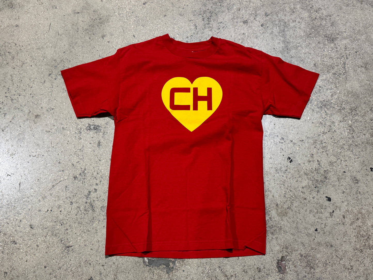 Chapulín No Contaban Tee - Red Size Medium