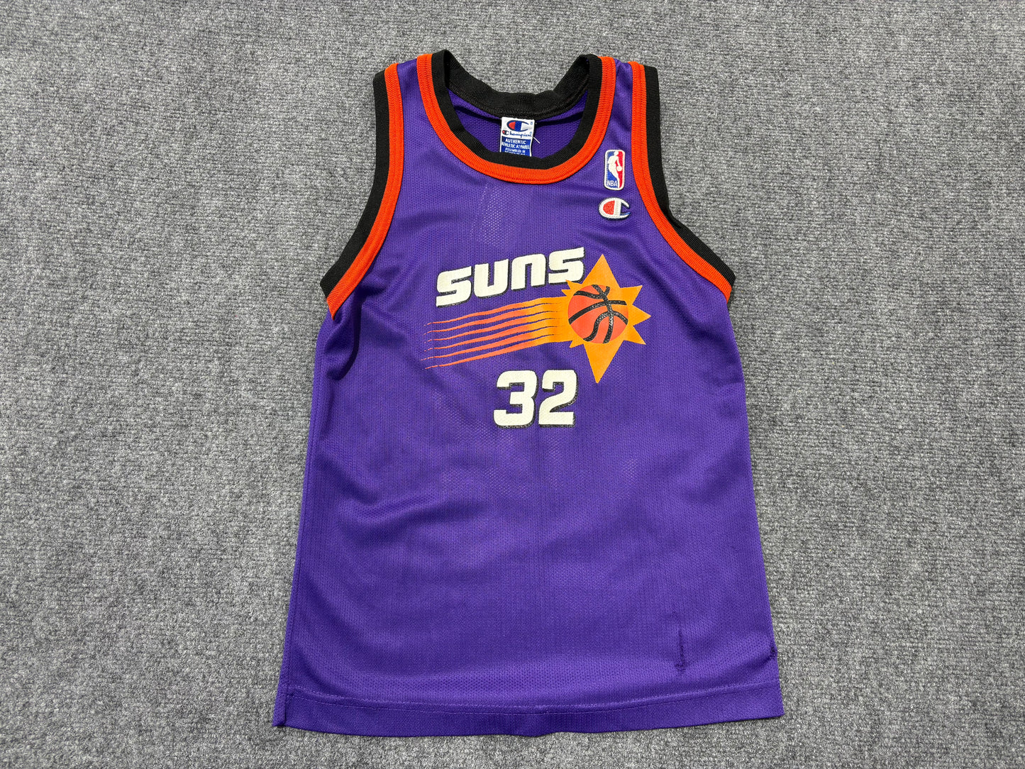 Champion Phoenix Suns #34 Barkley Jersey - Purple Size Youth Medium