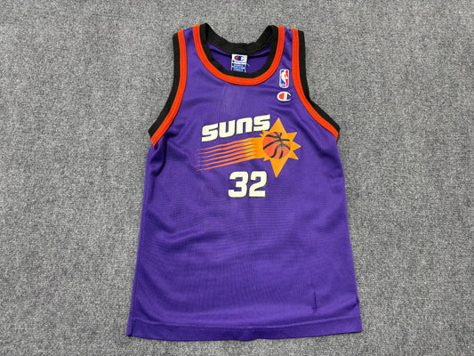 Champion Phoenix Suns #34 Barkley Jersey - Purple Size Youth Medium