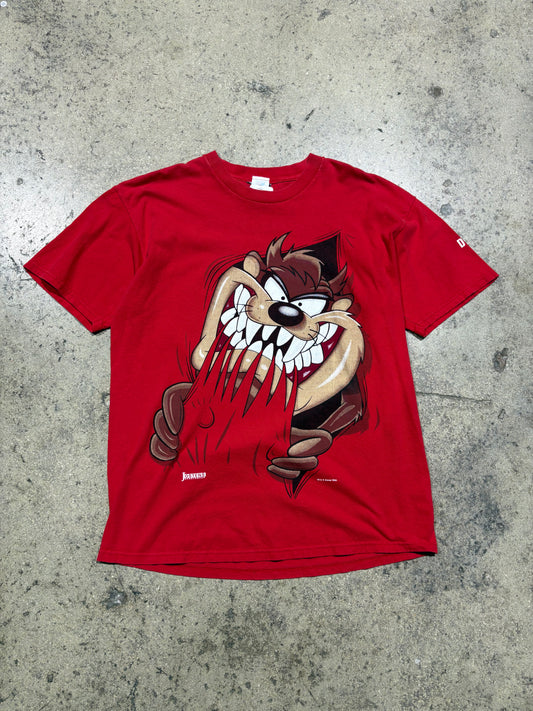 1993 Taz Breakthrough Tee - Red Size XL (23x29)