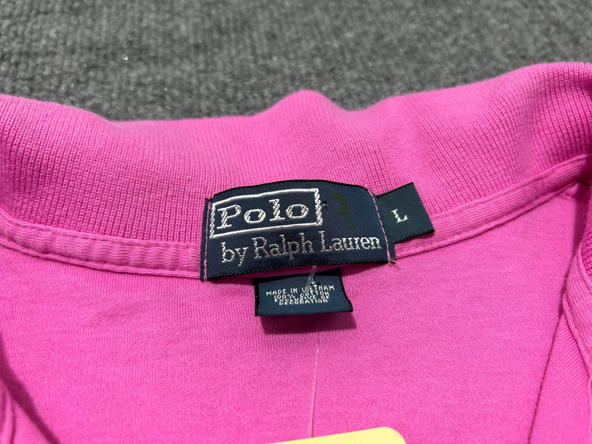 Ralph Lauren Polo - Pink/Green Size Large
