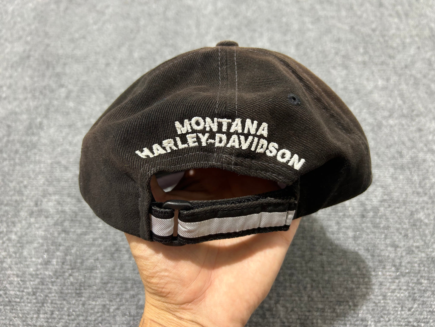 Harley Davidson Eagle & Dragon Hat - Black