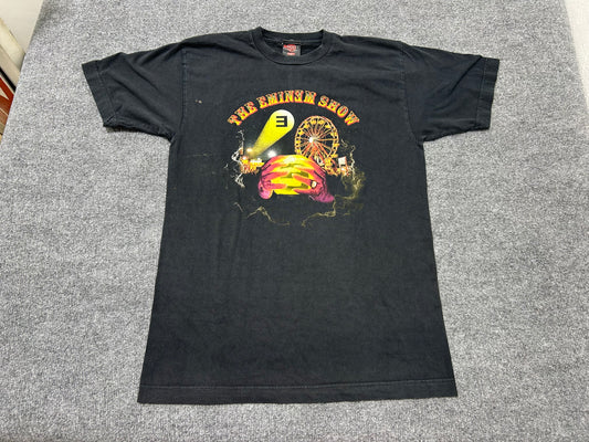 The Eminem Show Euro Tour Tee - Black Size Large