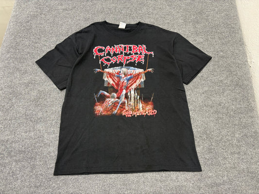 Cannibal Corpse Tomb of the Mutilated Tee - Black Size XL